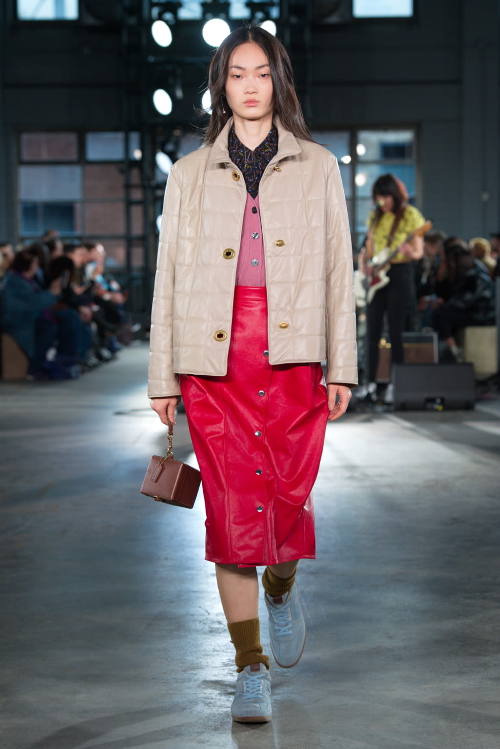 Fashion Week New York Fall/Winter 2020 look 26 from the Coach collection 女装