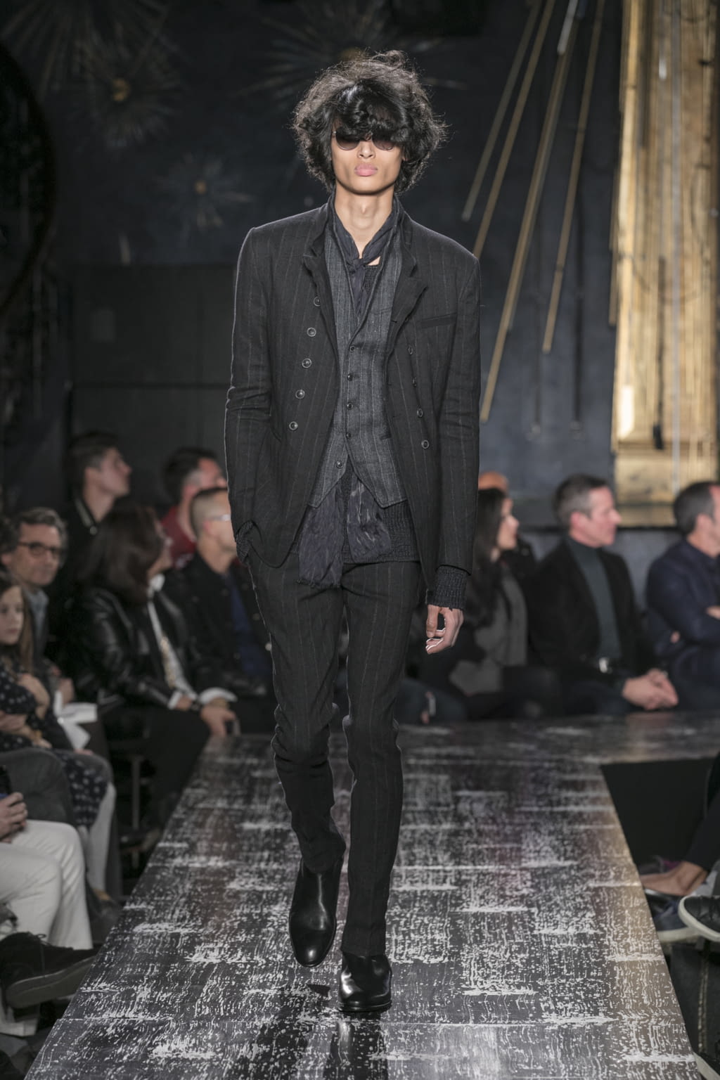 Fashion Week New York Fall/Winter 2017 look 27 from the John Varvatos collection menswear