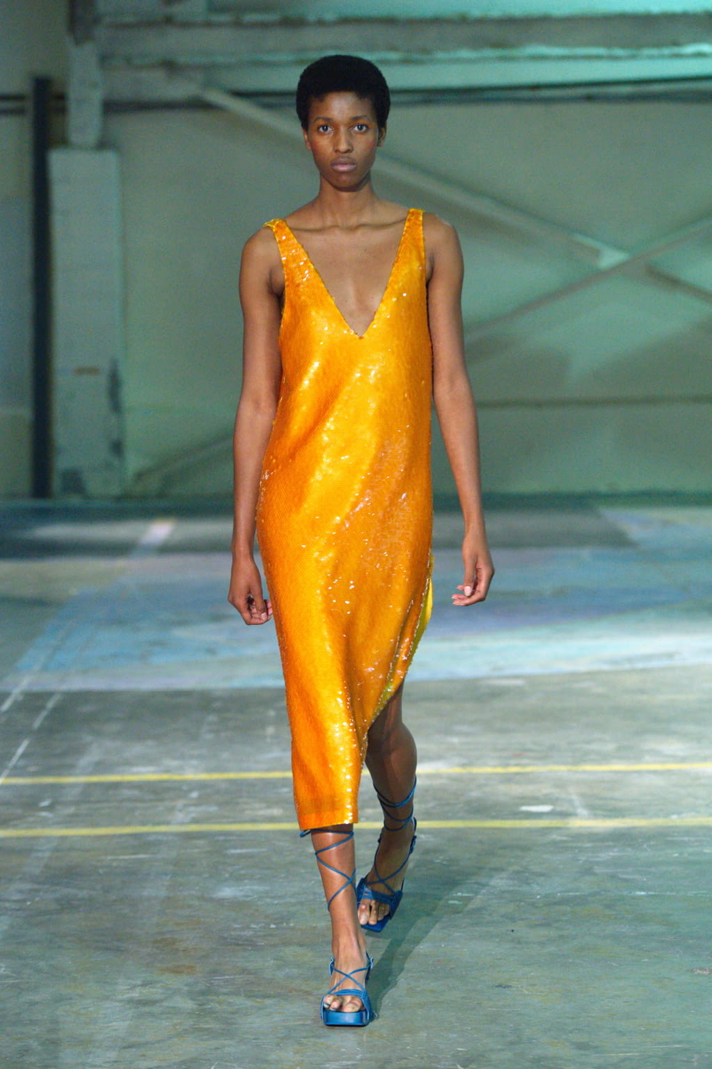 Fashion Week New York Spring/Summer 2020 look 27 from the Eckhaus Latta collection 女装