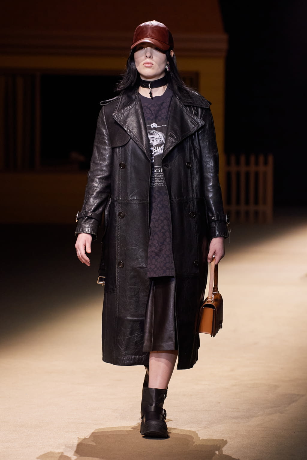 Fashion Week New York Fall/Winter 2022 look 27 from the Coach collection womenswear