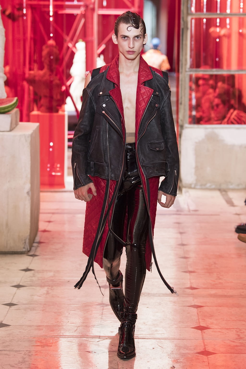 Fashion Week Paris Spring/Summer 2019 look 27 from the Maison Margiela collection 男装