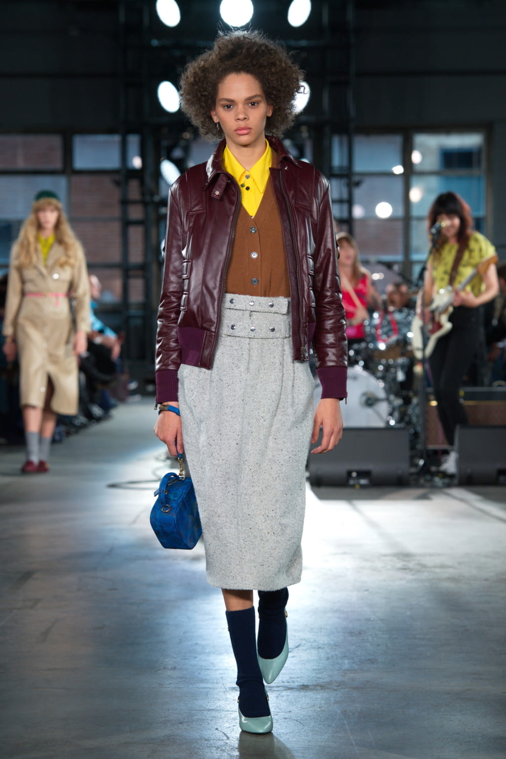 Fashion Week New York Fall/Winter 2020 look 28 de la collection Coach womenswear