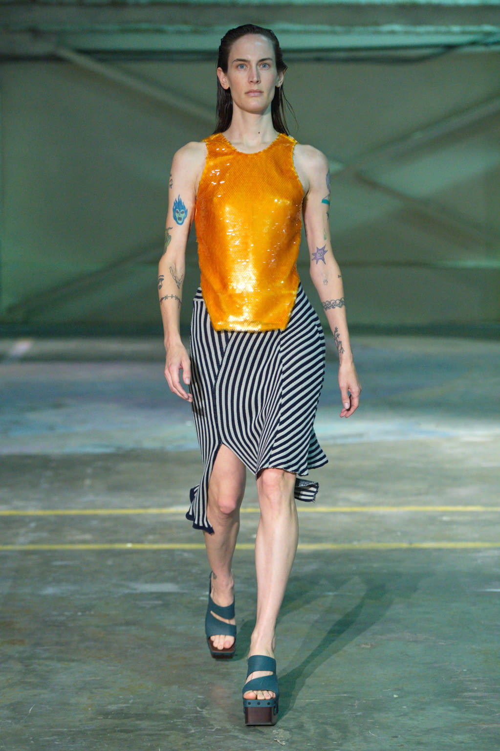 Fashion Week New York Spring/Summer 2020 look 28 from the Eckhaus Latta collection womenswear