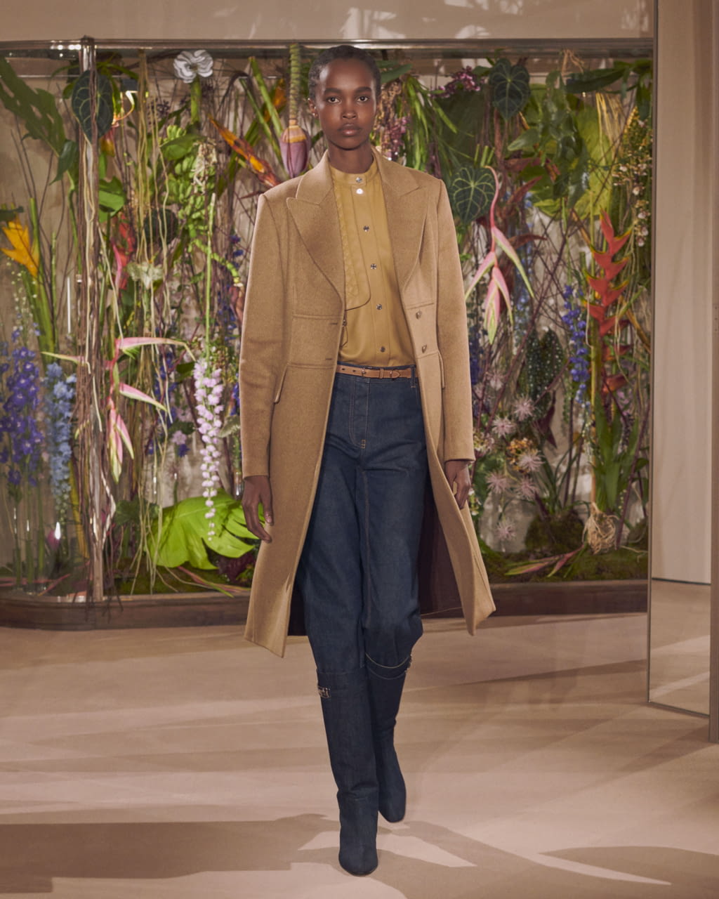 Fashion Week Paris Pre-Fall 2019 look 28 from the Hermès collection womenswear