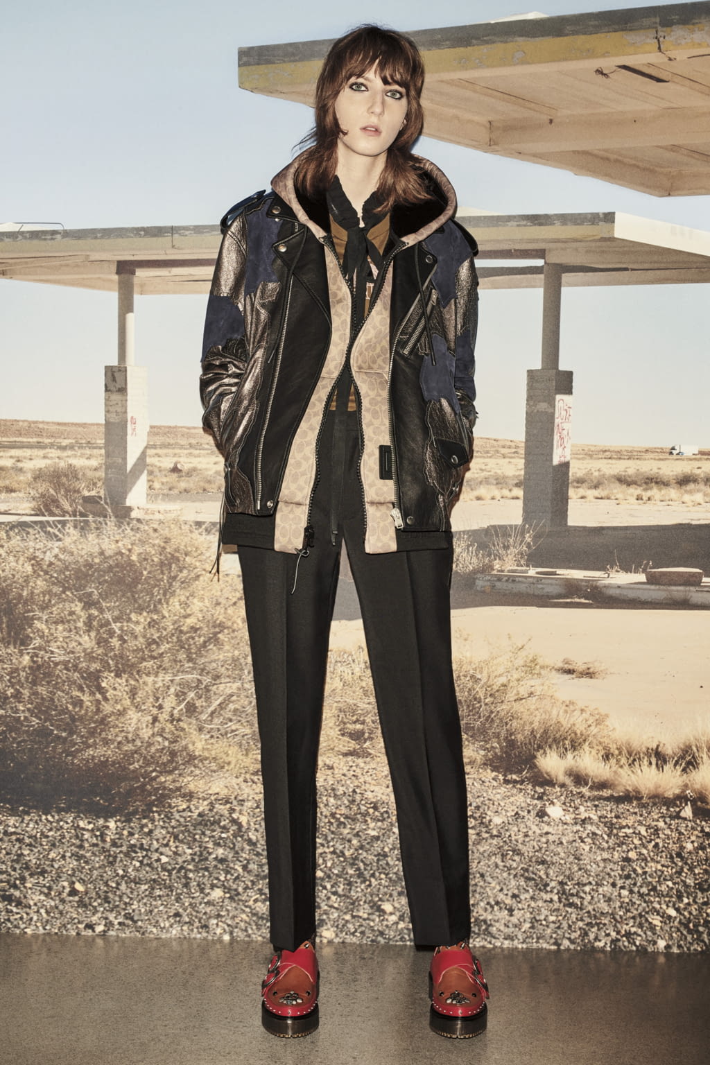 Fashion Week New York Resort 2019 look 30 from the Coach collection womenswear