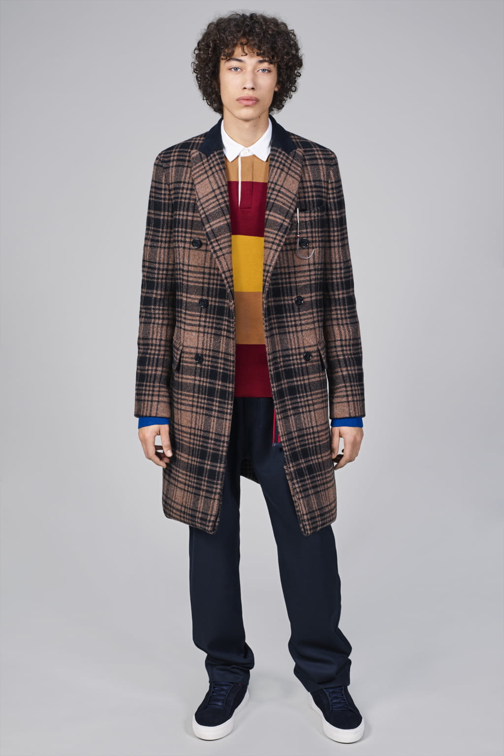 Fashion Week Florence Fall/Winter 2017 look 30 from the Tommy Hilfiger collection 男装