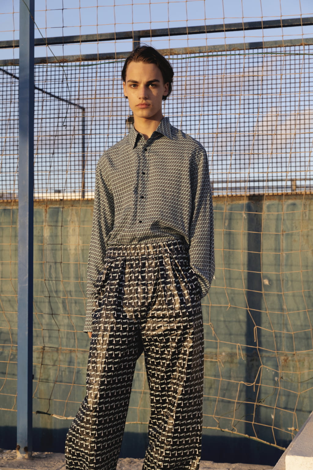 Fashion Week Paris Spring/Summer 2021 look 50 from the Christian Wijnants collection womenswear