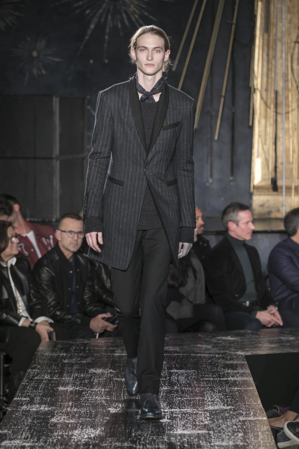 Fashion Week New York Fall/Winter 2017 look 31 from the John Varvatos collection menswear