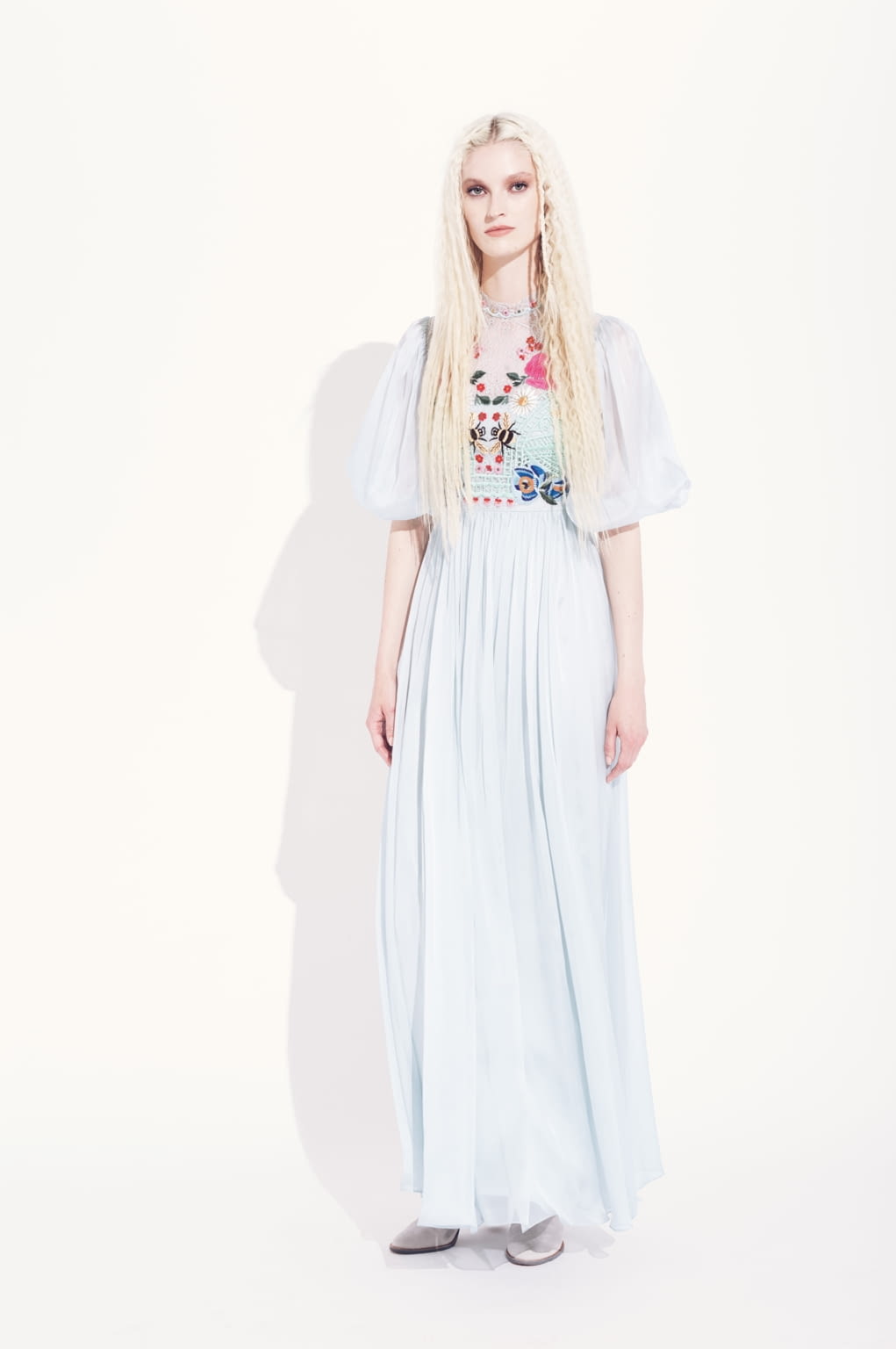 Fashion Week London Resort 2017 look 32 from the Temperley London collection womenswear