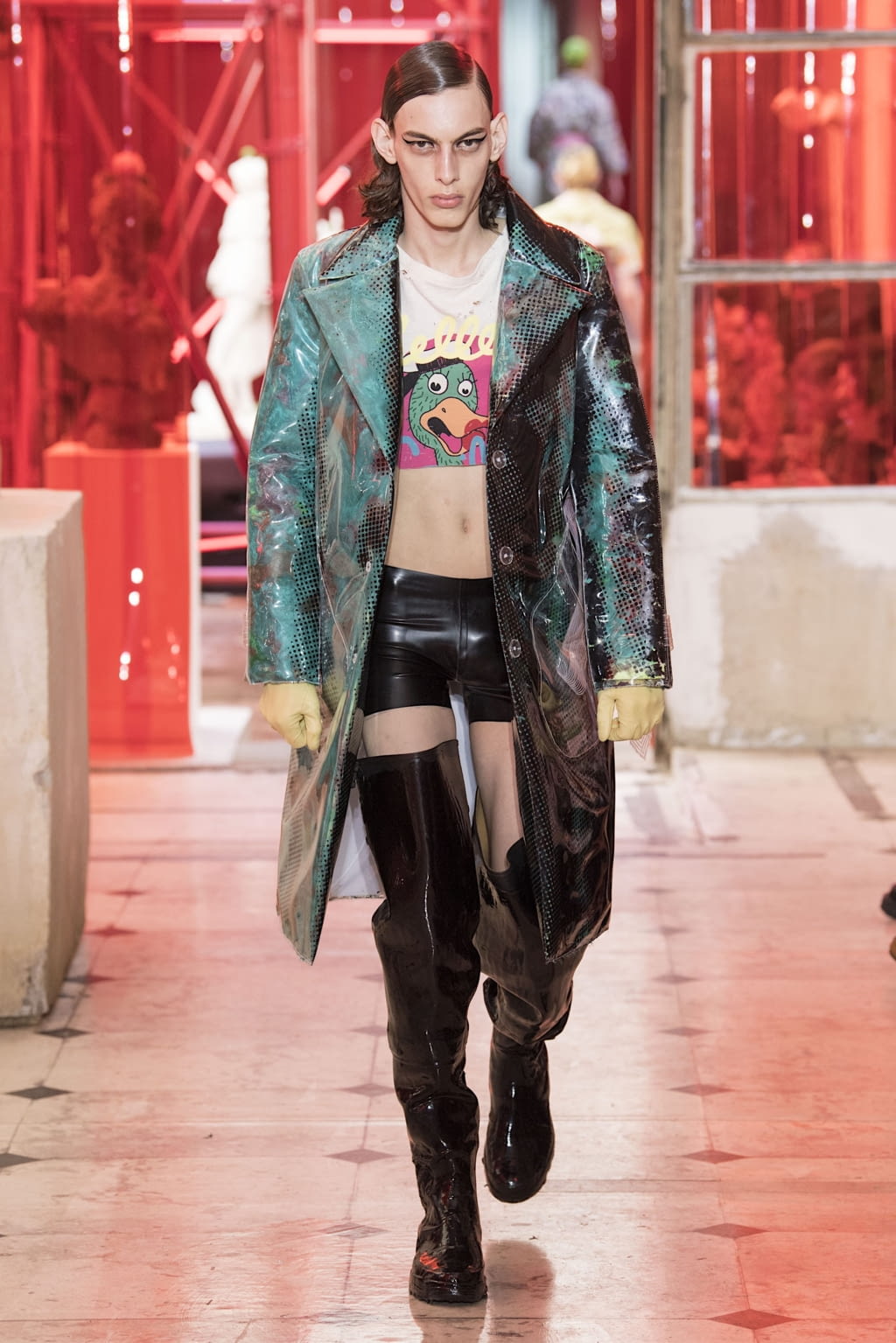 Fashion Week Paris Spring/Summer 2019 look 32 from the Maison Margiela collection 男装