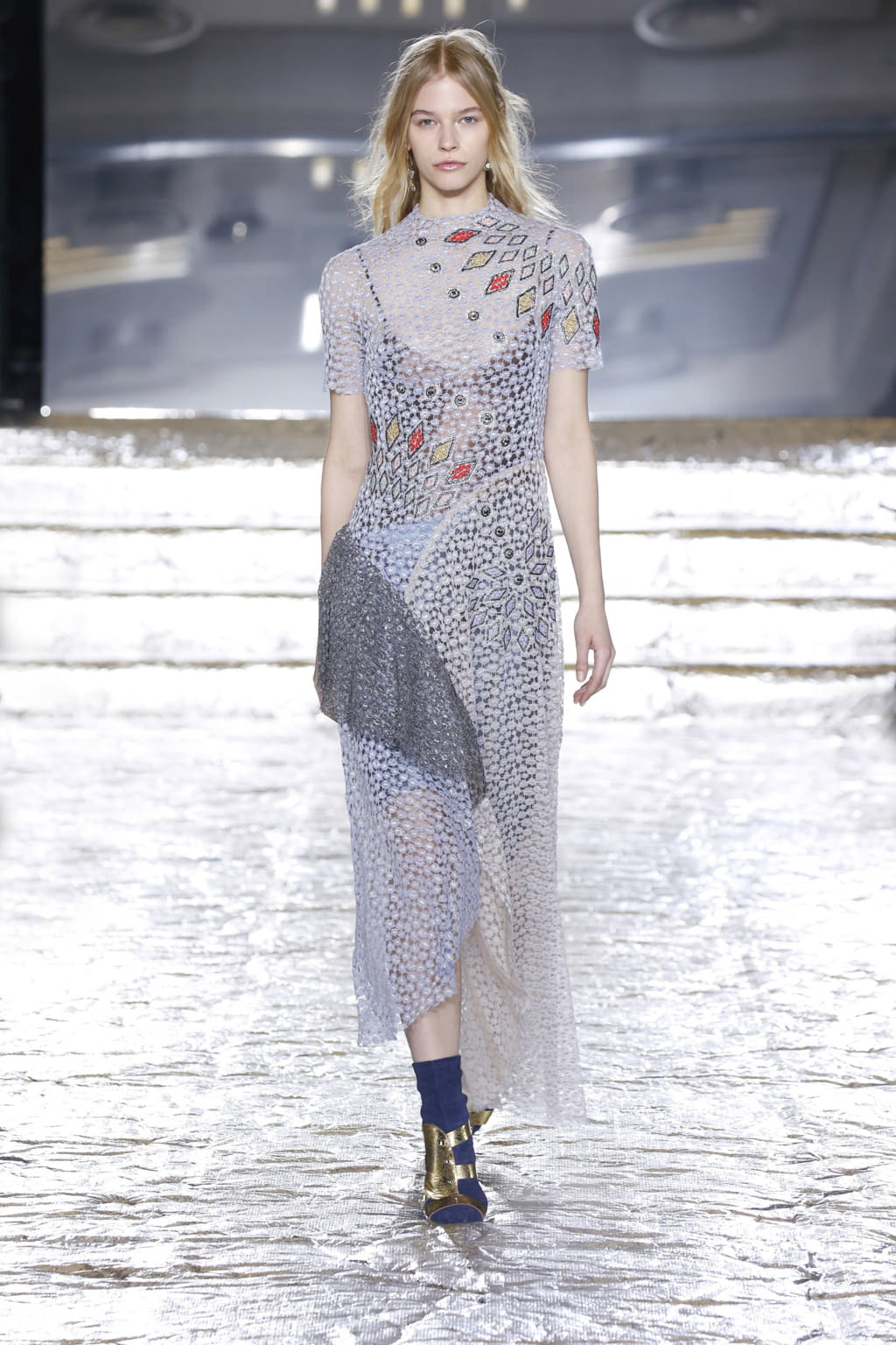 Fashion Week London Fall/Winter 2016 look 33 from the Peter Pilotto collection womenswear