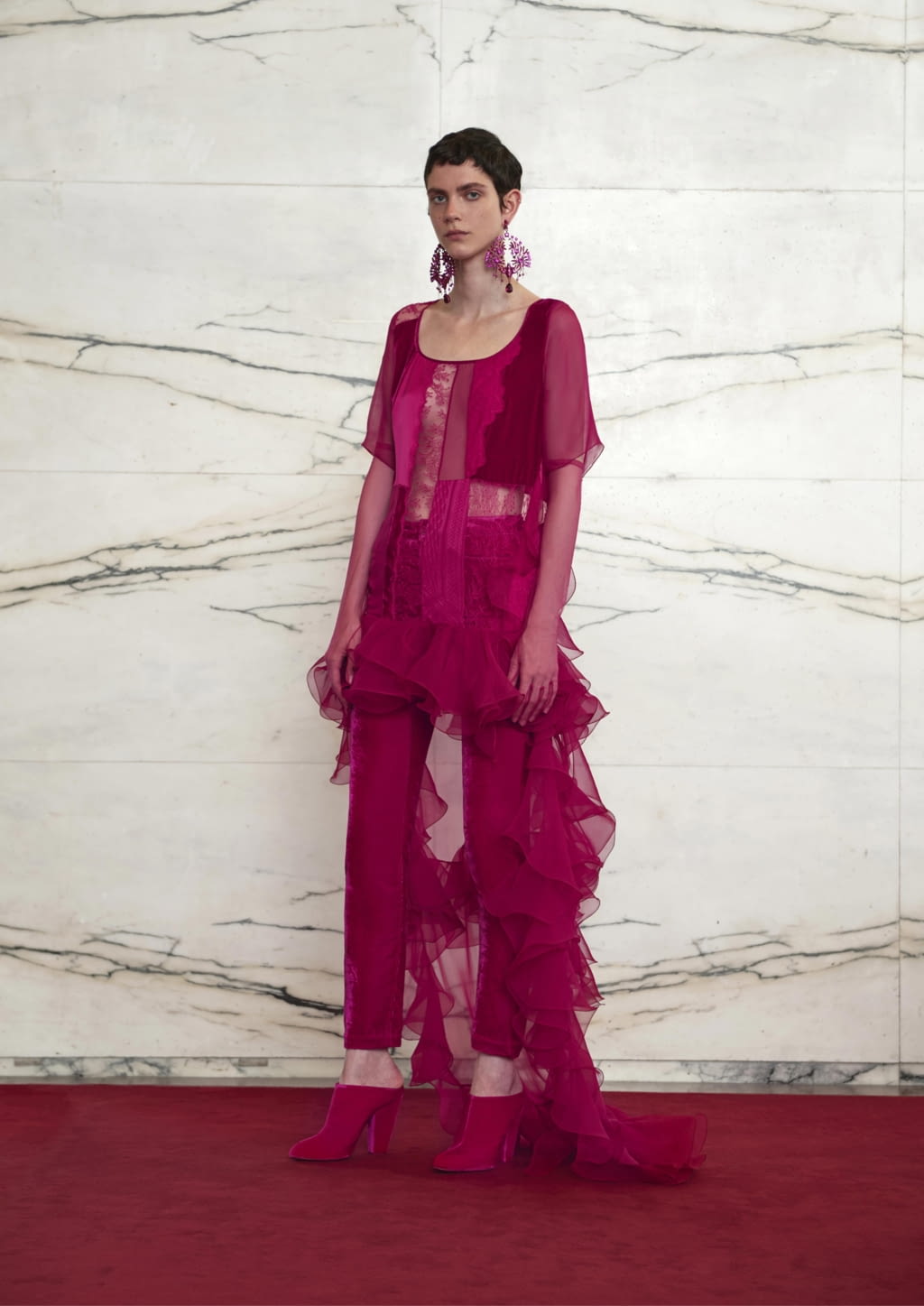 Fashion Week Paris Resort 2018 look 33 de la collection Givenchy womenswear