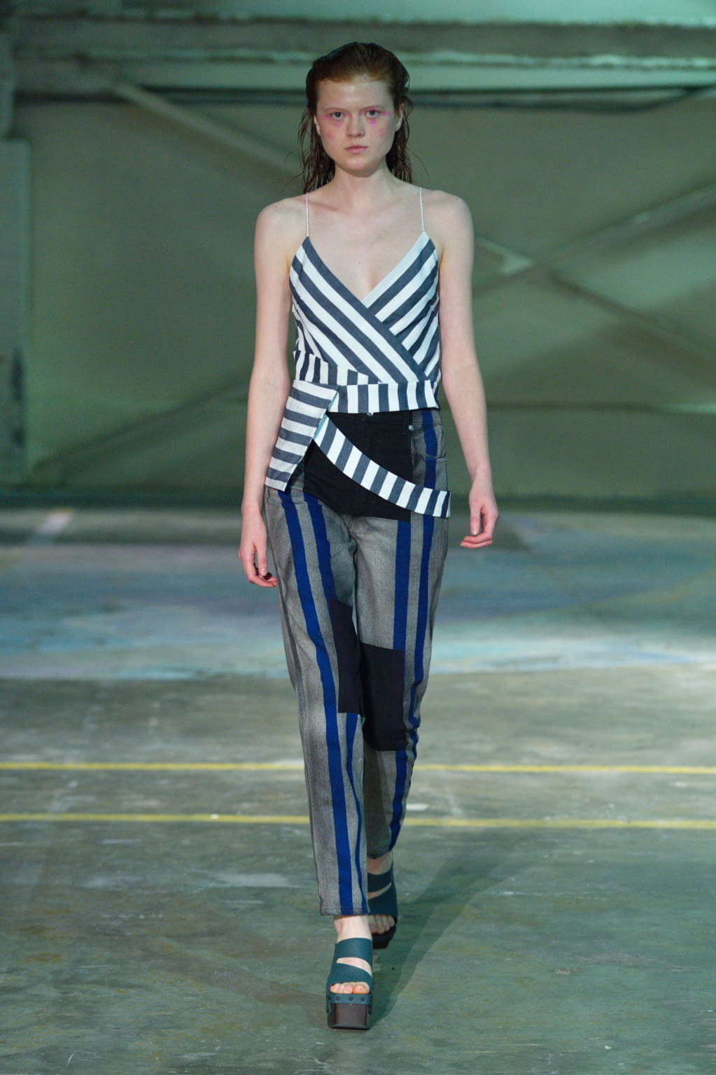 Fashion Week New York Spring/Summer 2020 look 34 from the Eckhaus Latta collection womenswear
