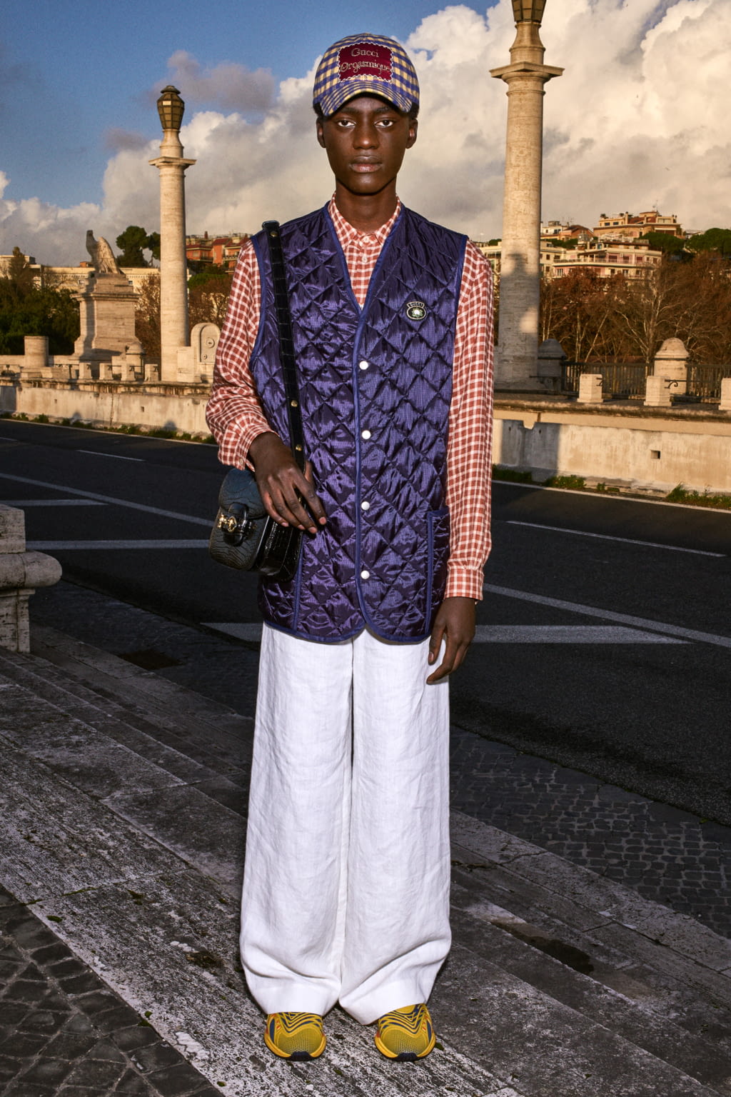 Fashion Week Milan Pre-Fall 2020 look 35 from the Gucci collection menswear
