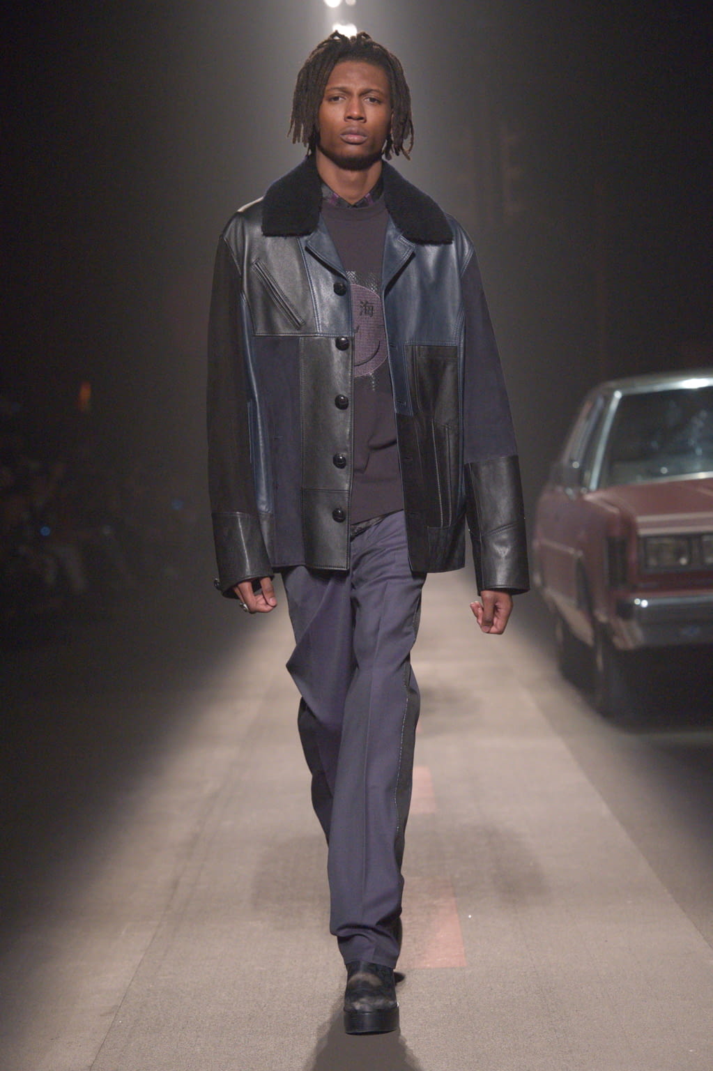 Fashion Week New York Pre-Fall 2019 look 35 from the Coach collection 男装