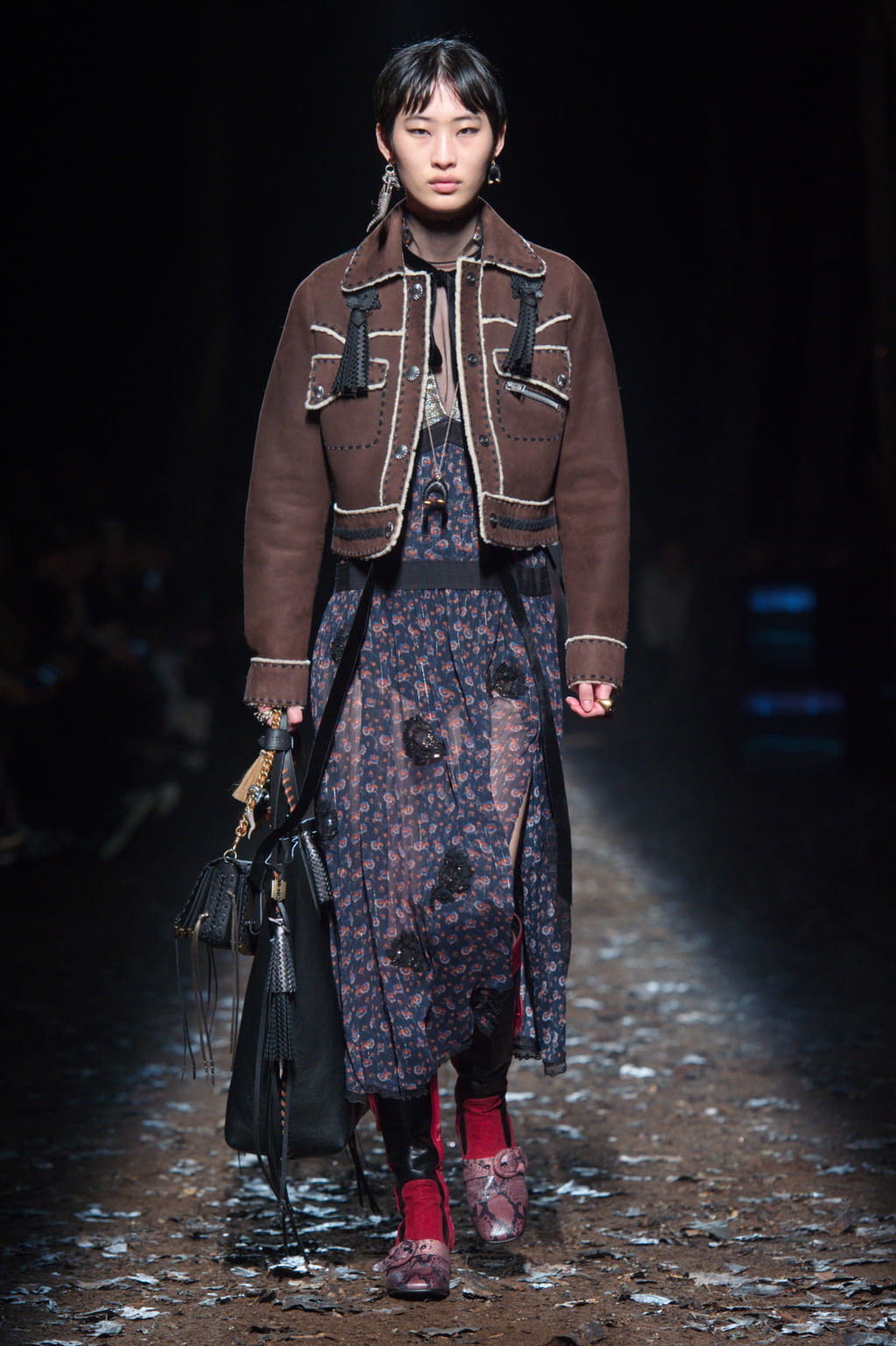 Fashion Week New York Fall/Winter 2018 look 35 from the Coach collection womenswear