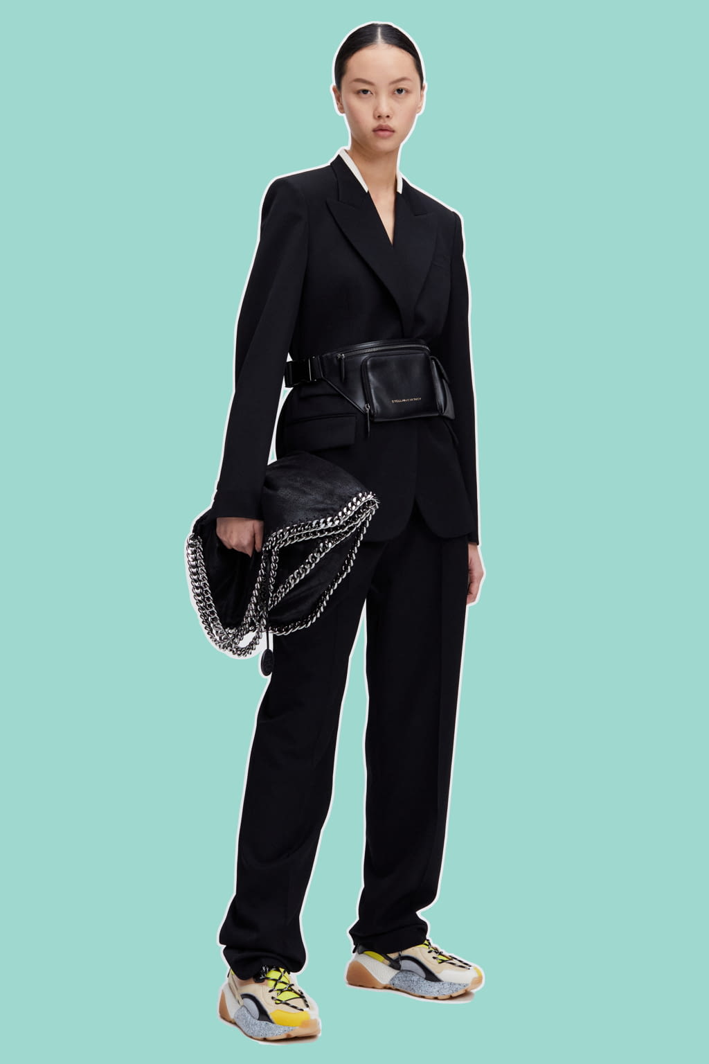 Fashion Week Paris Pre-Fall 2021 look 35 from the Stella McCartney collection 女装
