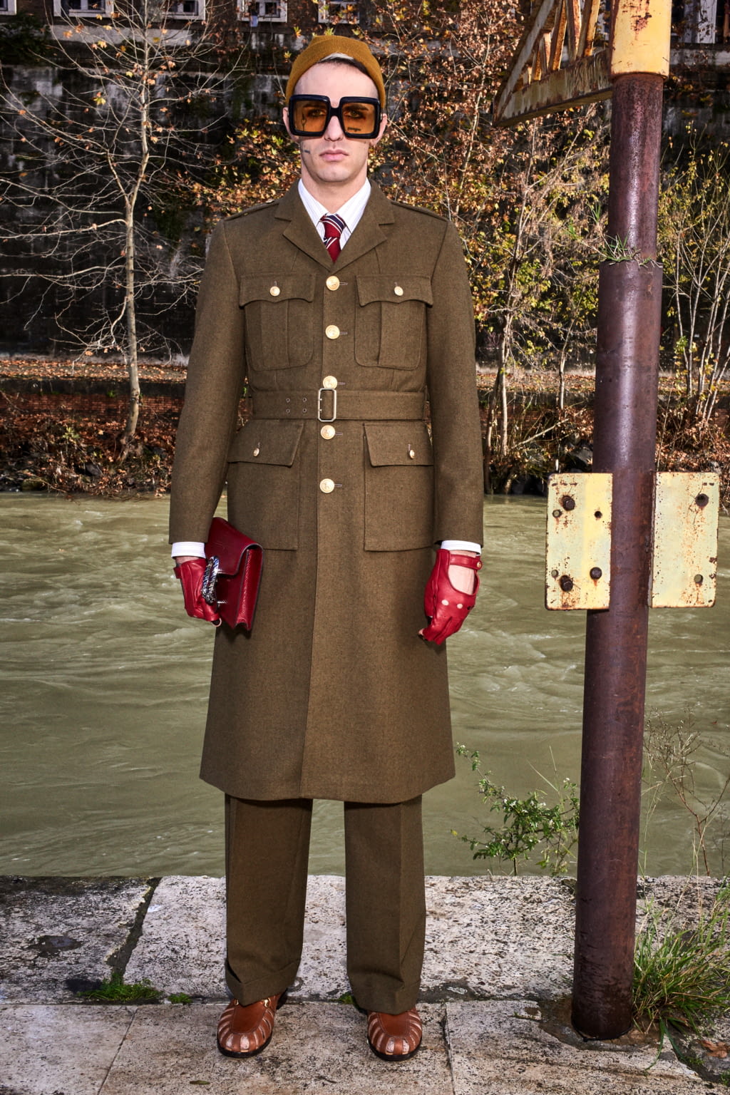 Fashion Week Milan Pre-Fall 2020 look 36 from the Gucci collection 男装