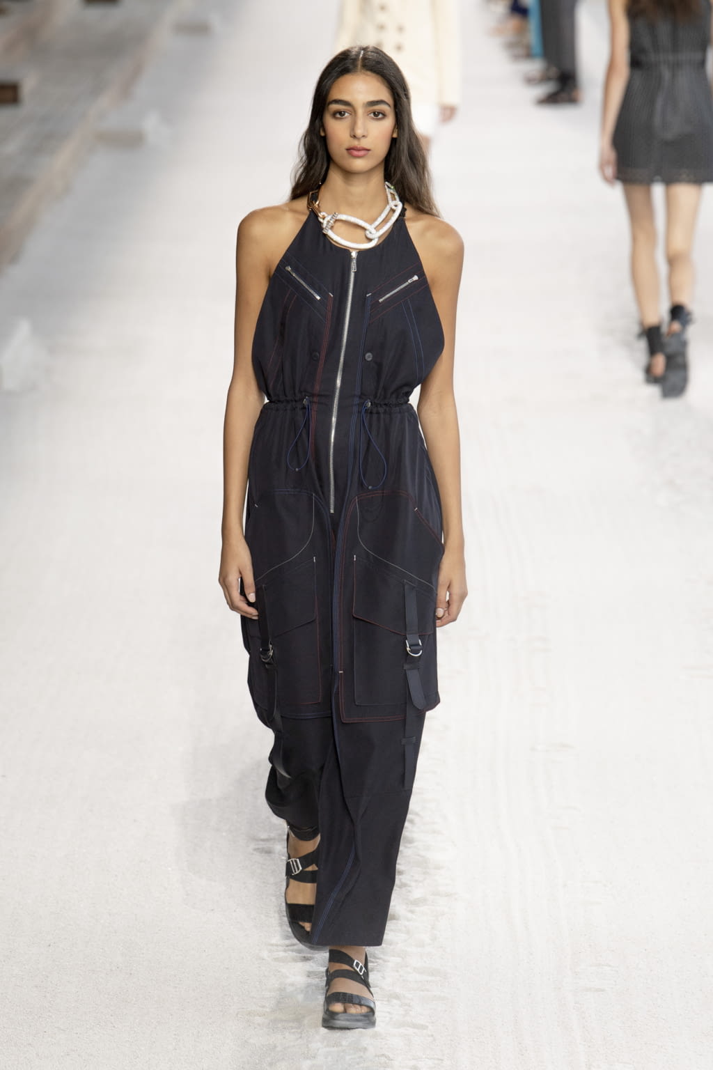 Fashion Week Paris Spring/Summer 2019 look 37 from the Hermès collection womenswear