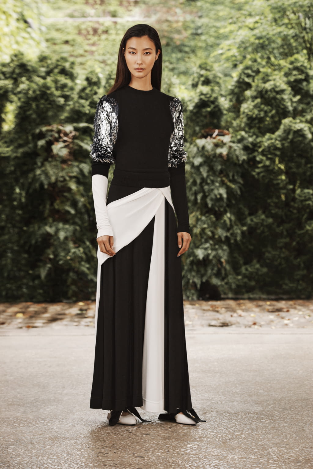 Fashion Week New York Resort 2019 look 34 de la collection Prabal Gurung womenswear