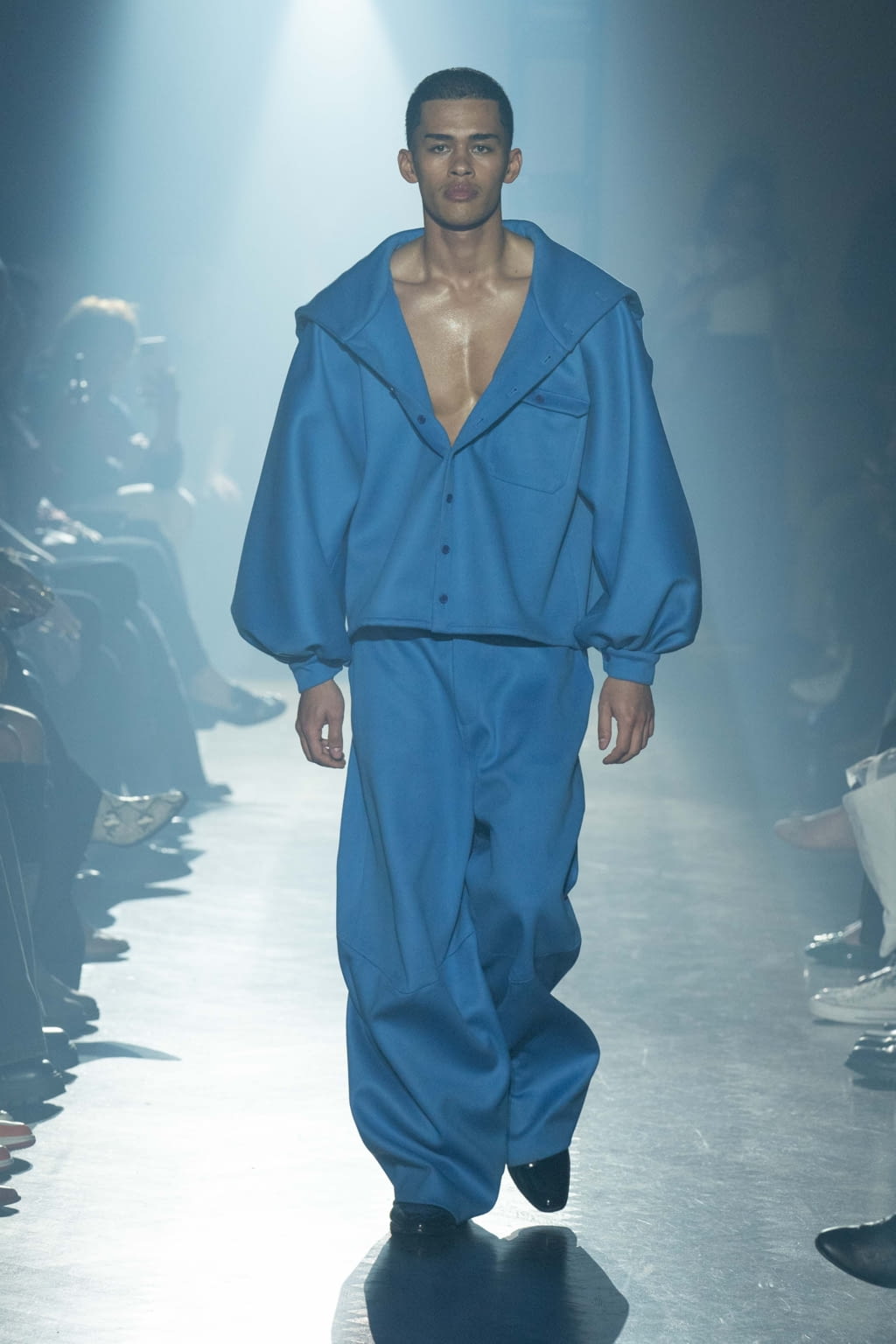 Fashion Week New York Fall/Winter 2022 look 38 de la collection Willy Chavarria menswear