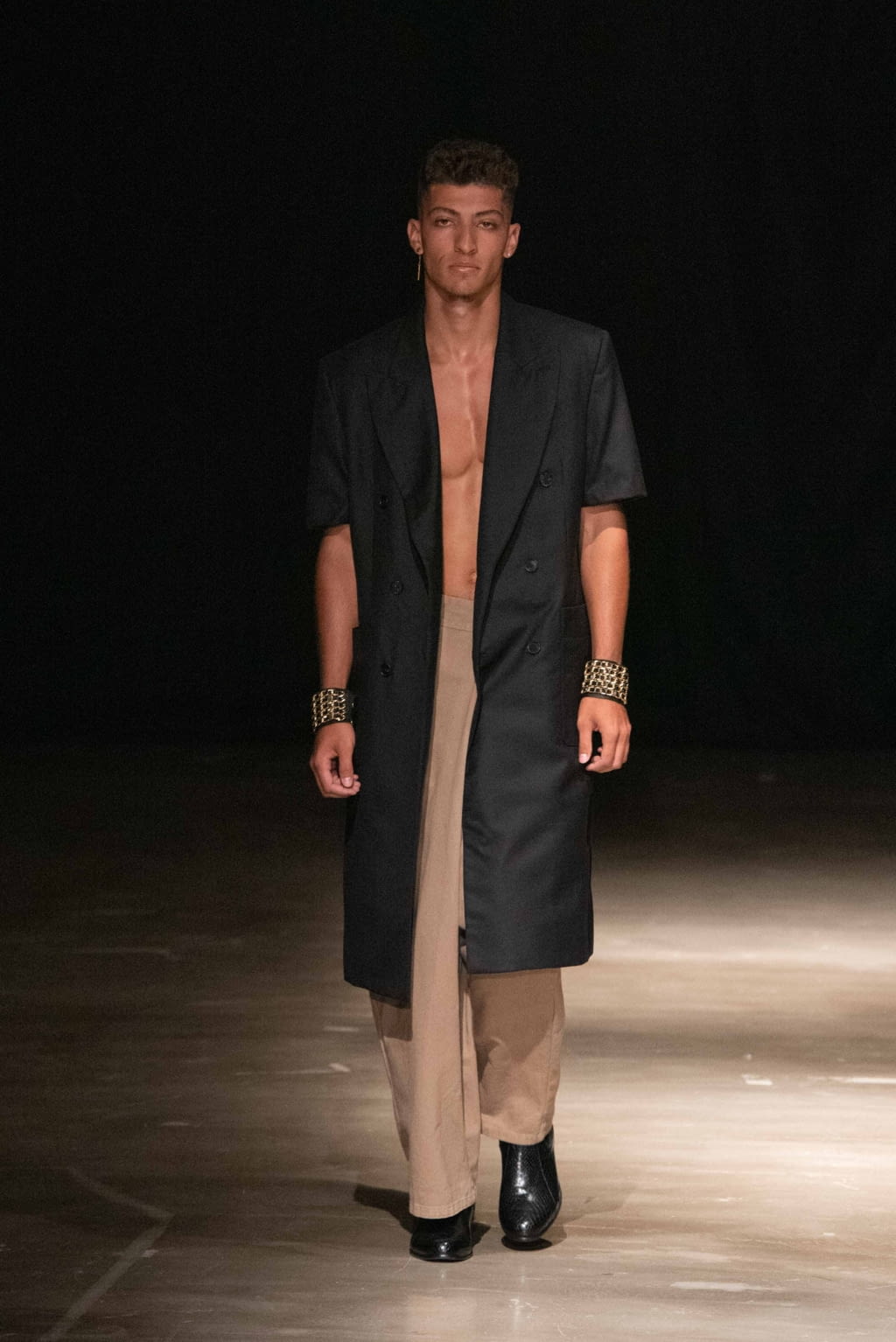 Fashion Week New York Spring/Summer 2020 look 4 de la collection Willy Chavarria menswear