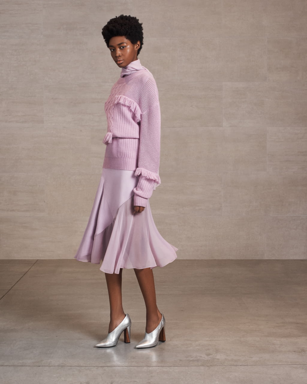 Fashion Week New York Pre-Fall 2018 look 4 from the Prabal Gurung collection 女装
