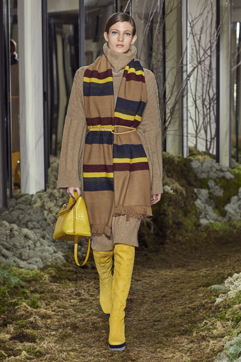 Fashion Week Paris Pre-Fall 2018 look 40 from the Hermès collection 女装