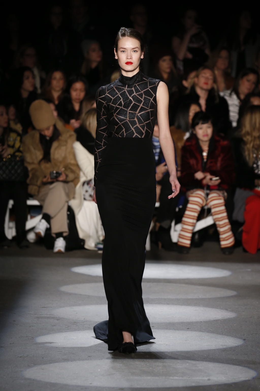 Fashion Week New York Fall/Winter 2016 look 41 from the Christian Siriano collection womenswear