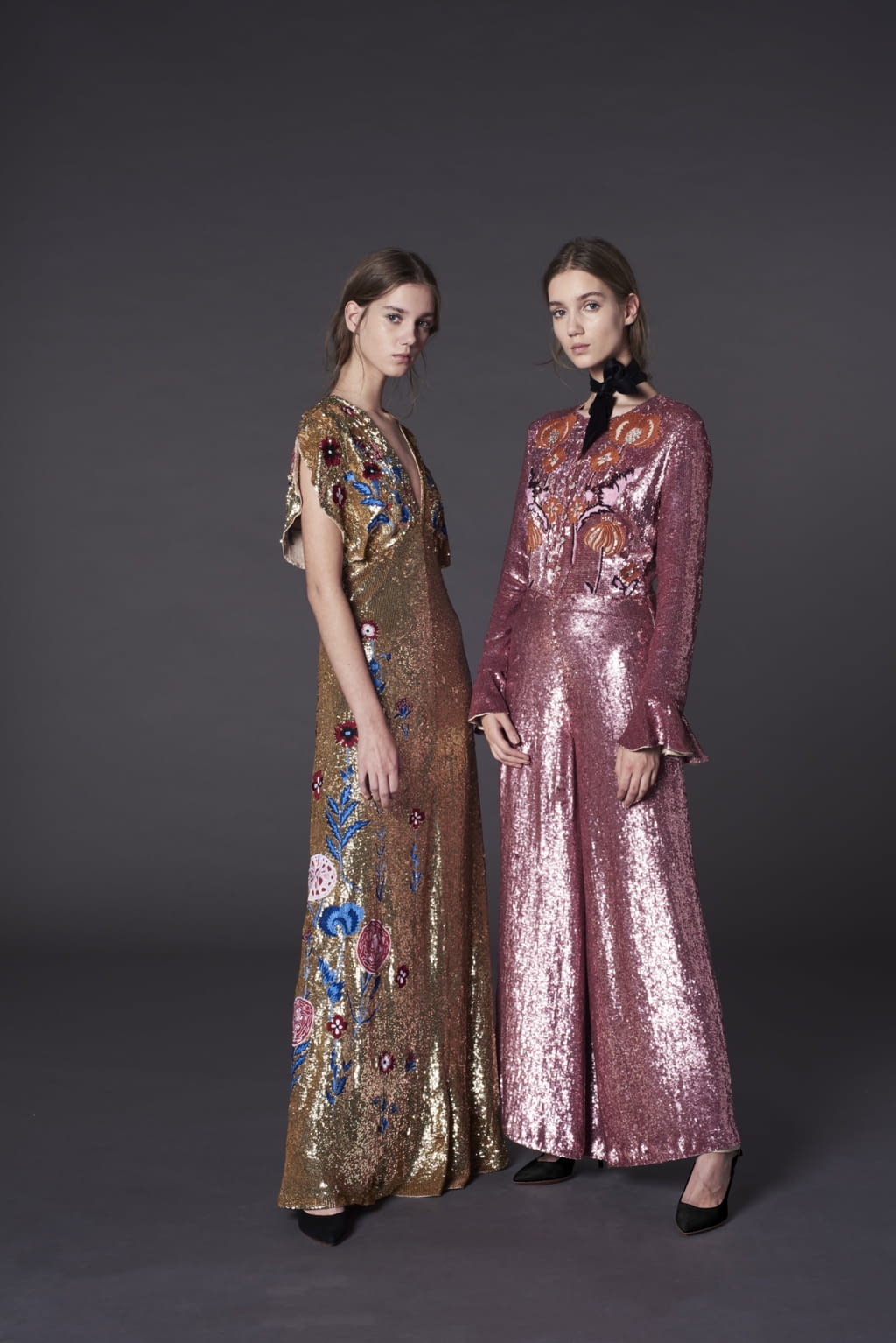 Fashion Week London Pre-Fall 2017 look 27 from the Temperley London collection 女装