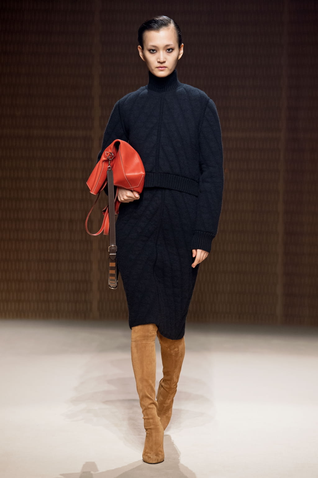 Fashion Week Paris Fall/Winter 2019 look 42 from the Hermès collection womenswear