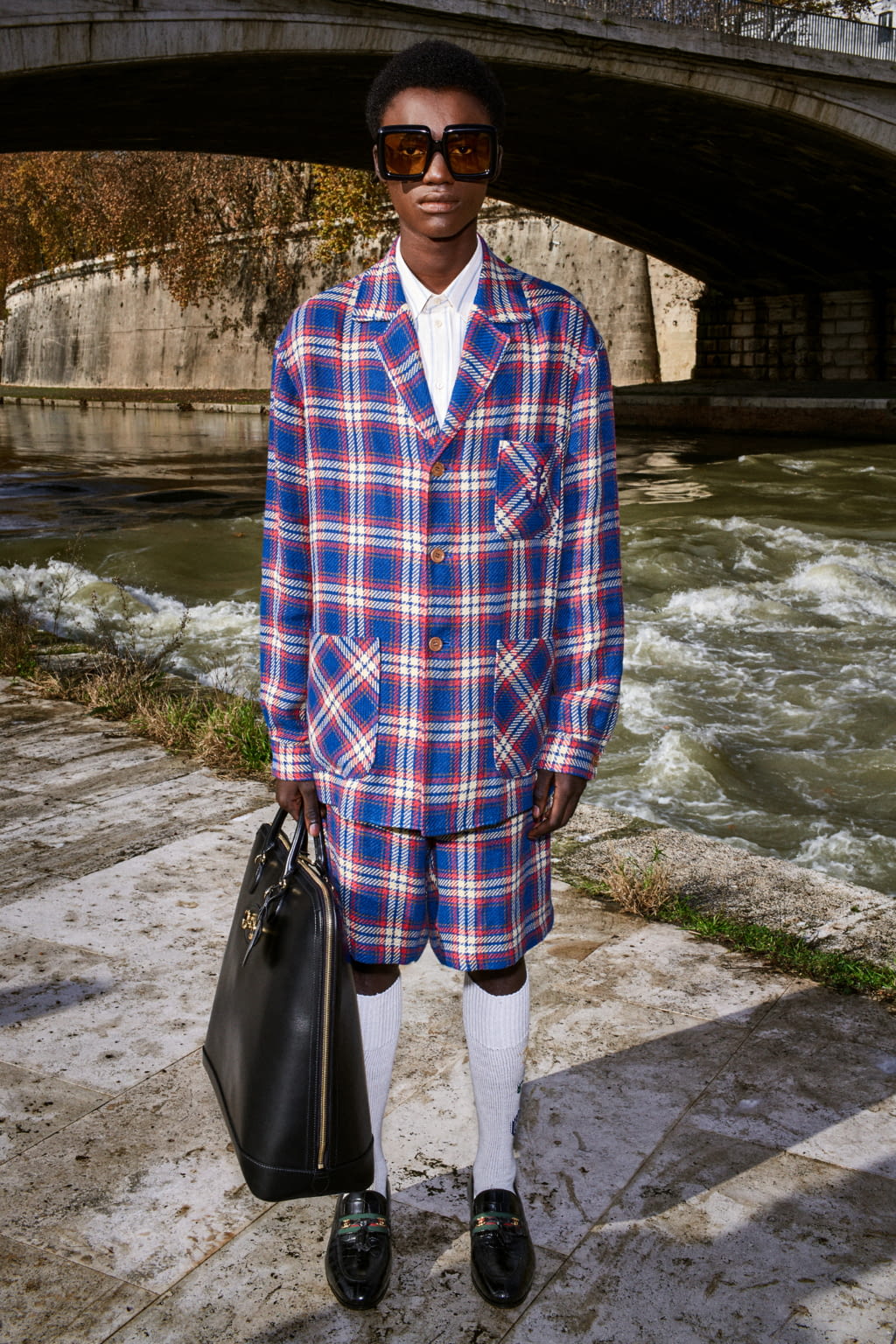 Fashion Week Milan Pre-Fall 2020 look 43 from the Gucci collection 男装