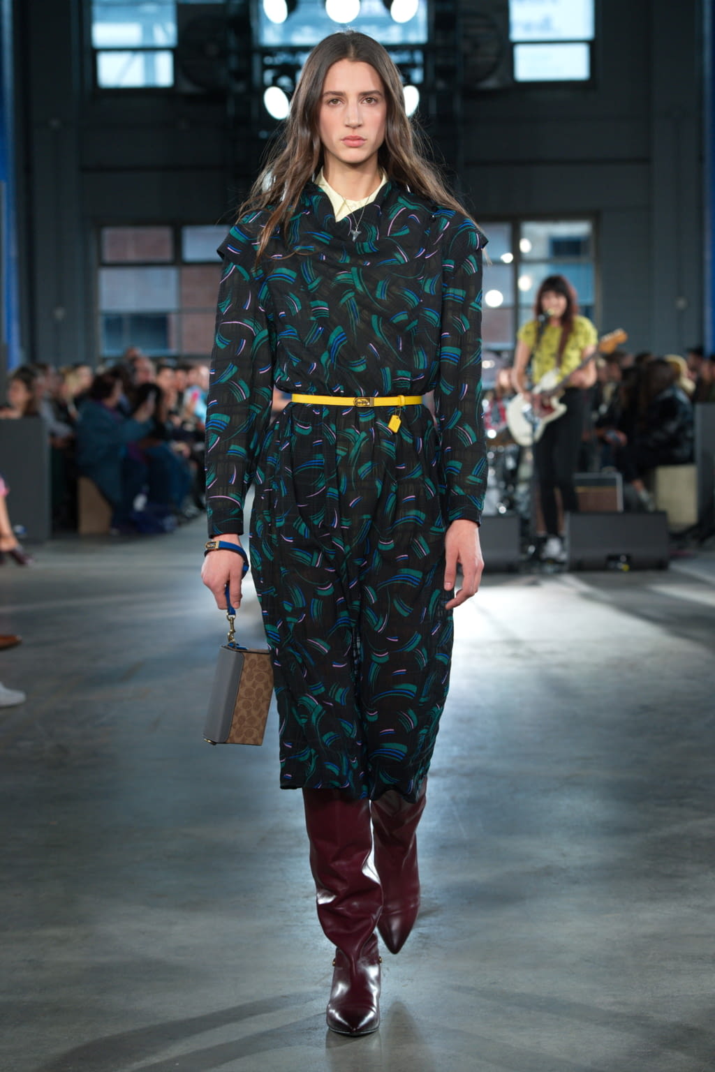 Fashion Week New York Fall/Winter 2020 look 45 from the Coach collection womenswear