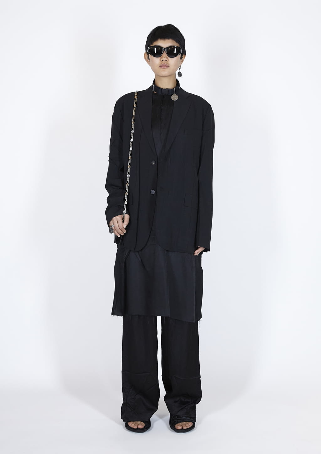 Fashion Week Paris Spring/Summer 2021 look 5 from the Balenciaga collection 女装