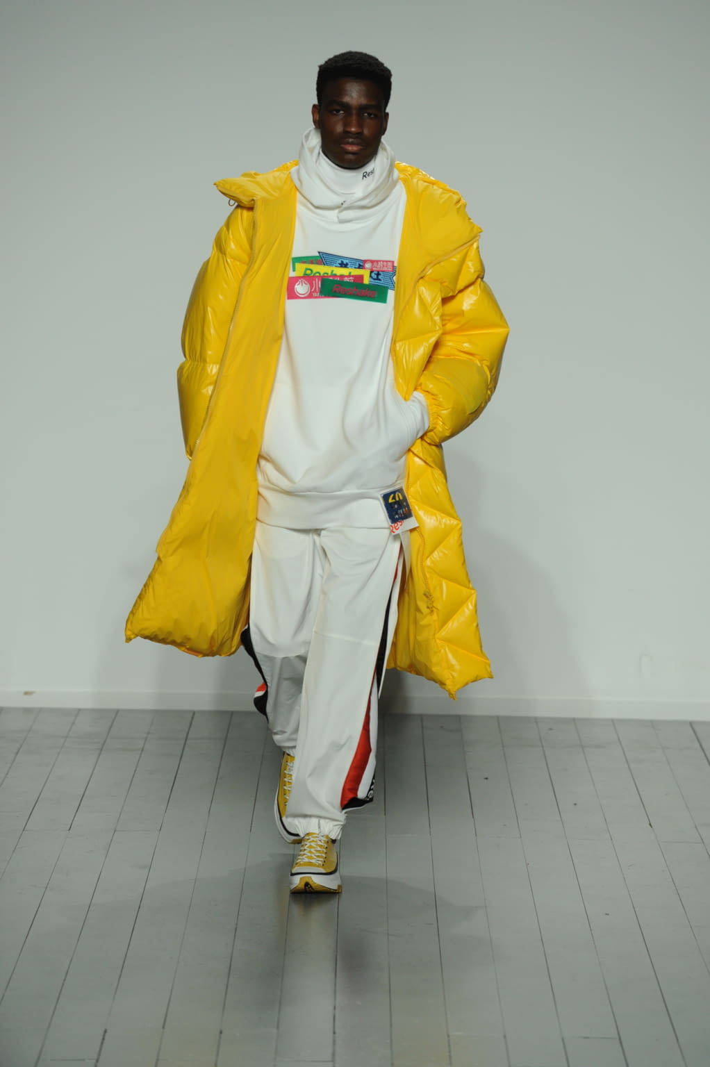 Fashion Week London Fall/Winter 2019 look 5 from the On:Off collection womenswear