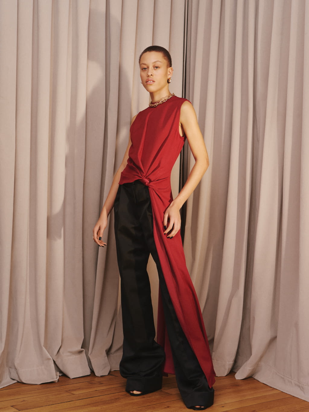 Fashion Week Paris Fall/Winter 2019 look 5 from the Vanessa Cocchiaro collection womenswear