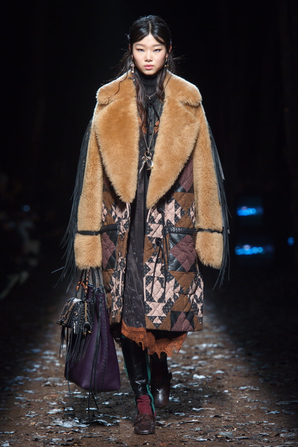 Fashion Week New York Fall/Winter 2018 look 54 from the Coach collection womenswear
