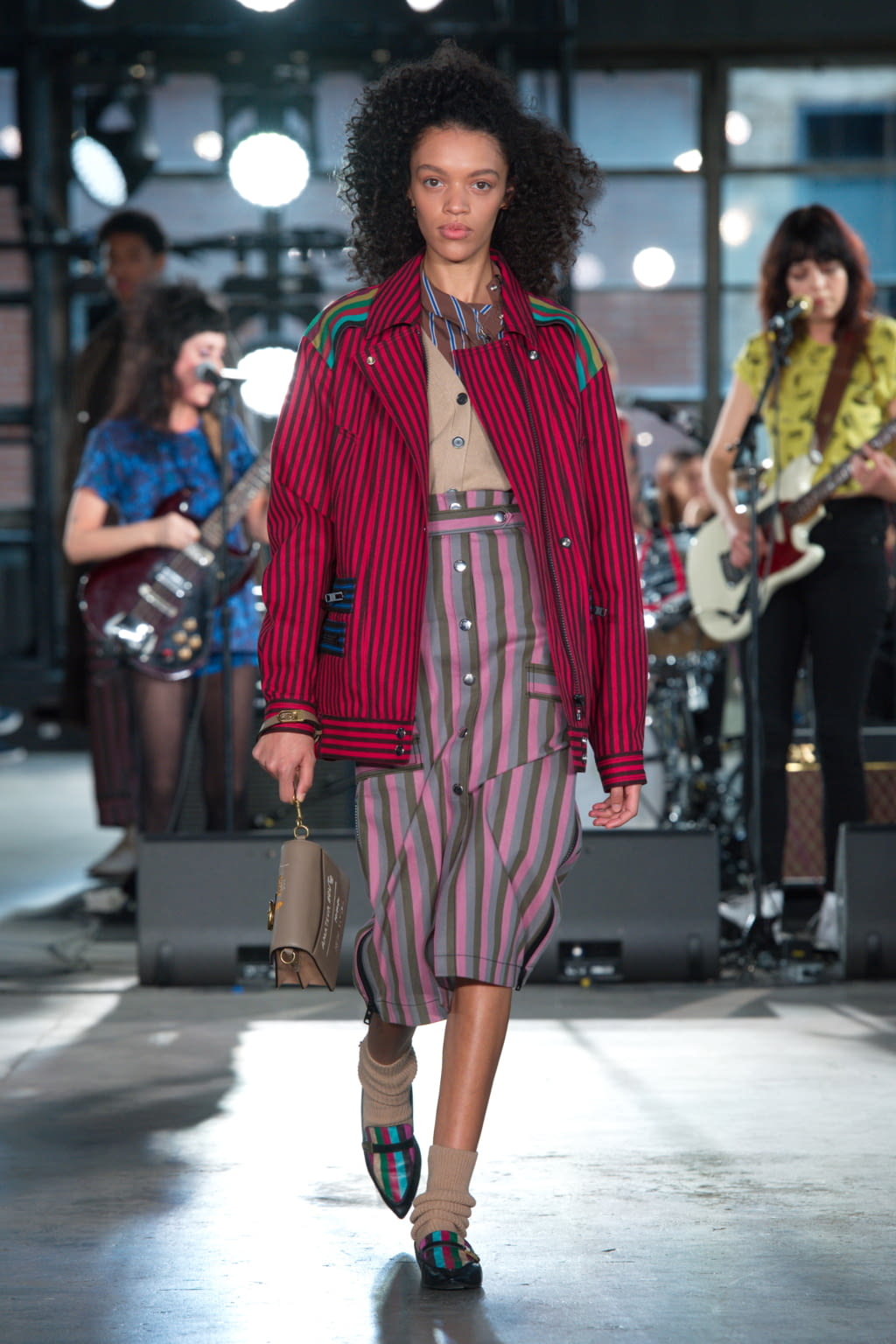 Fashion Week New York Fall/Winter 2020 look 56 from the Coach collection 女装