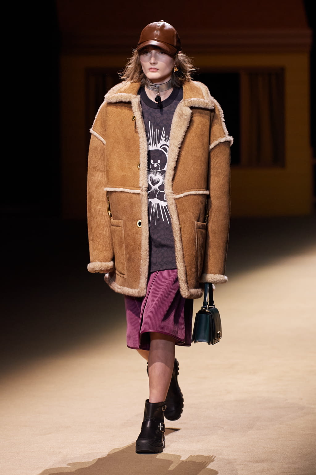Fashion Week New York Fall/Winter 2022 look 7 from the Coach collection 女装
