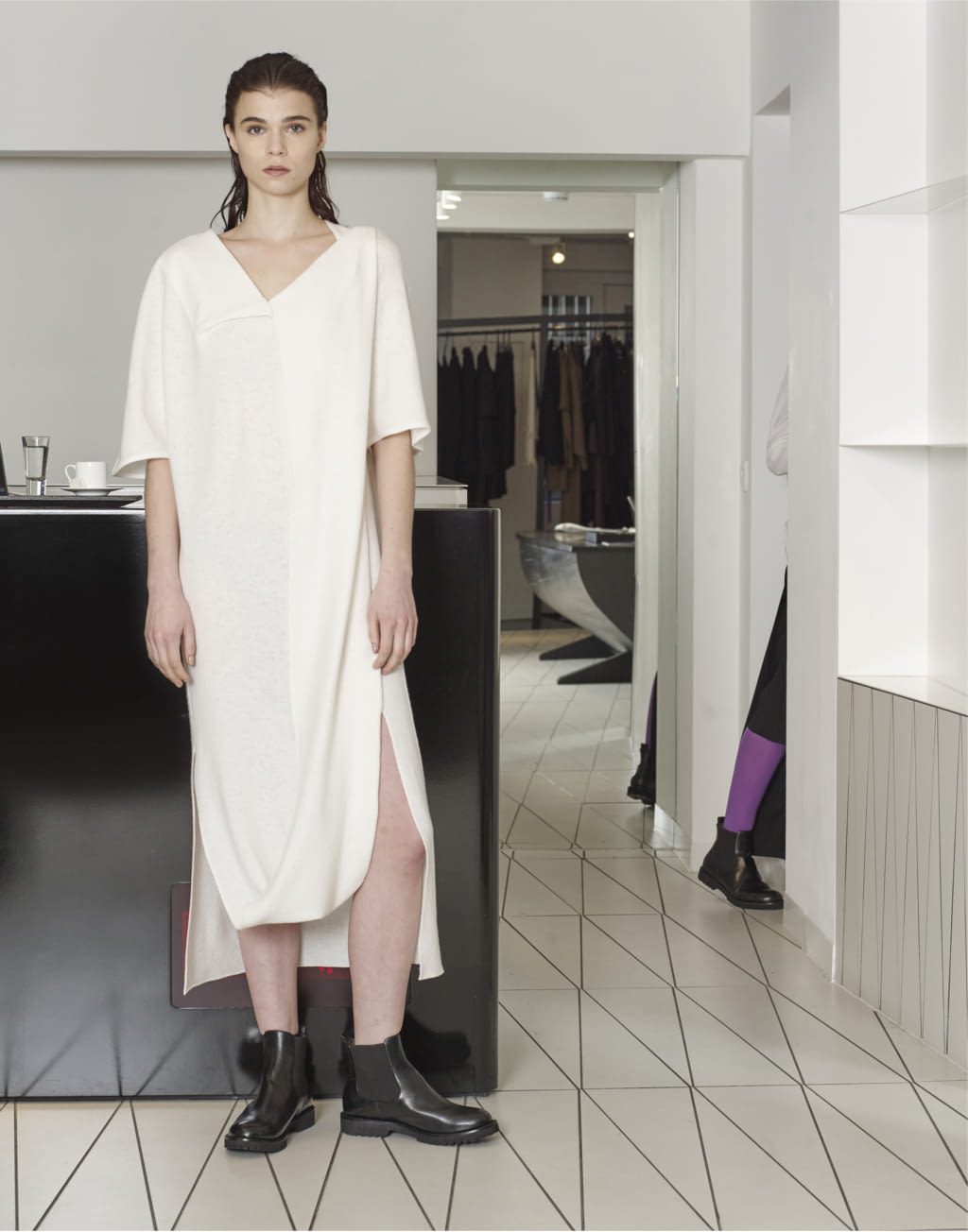 Fashion Week London Pre-Fall 2018 look 7 from the Chalayan collection womenswear