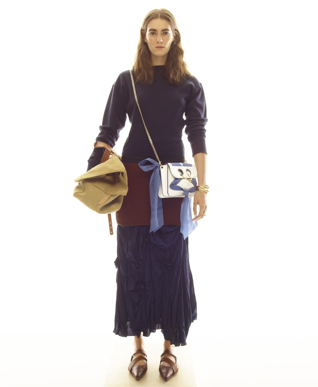 Fashion Week London Resort 2018 look 7 from the JW Anderson collection 女装