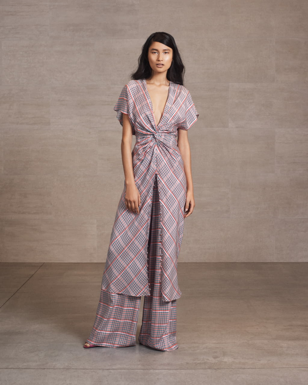 Fashion Week New York Pre-Fall 2018 look 8 from the Prabal Gurung collection womenswear