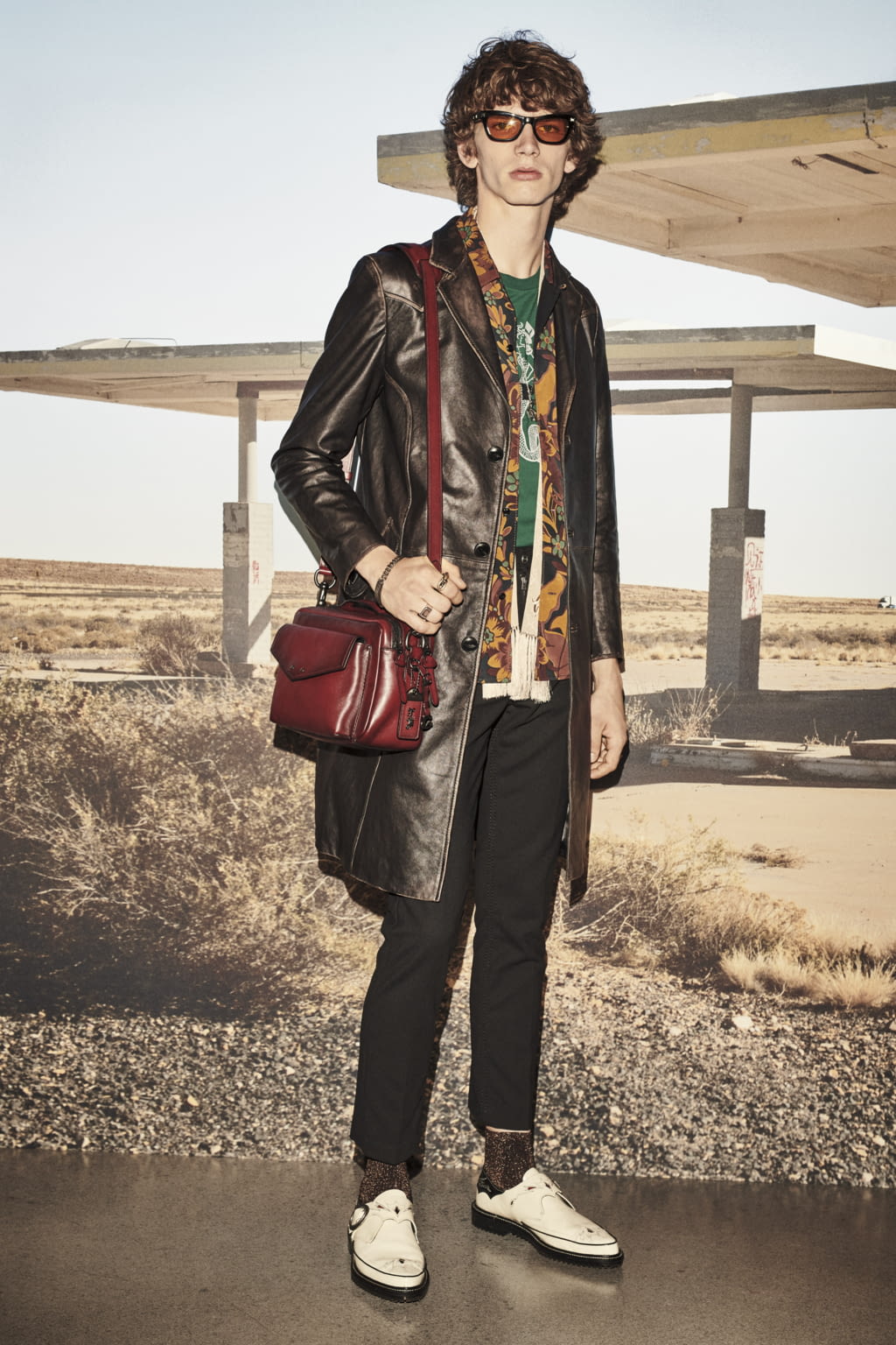 Fashion Week New York Resort 2019 look 9 from the Coach collection womenswear