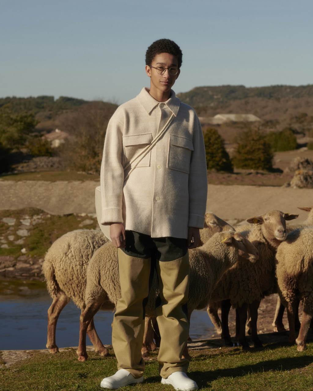Fashion Week Paris Fall/Winter 2019 look 8 from the Jacquemus collection 男装