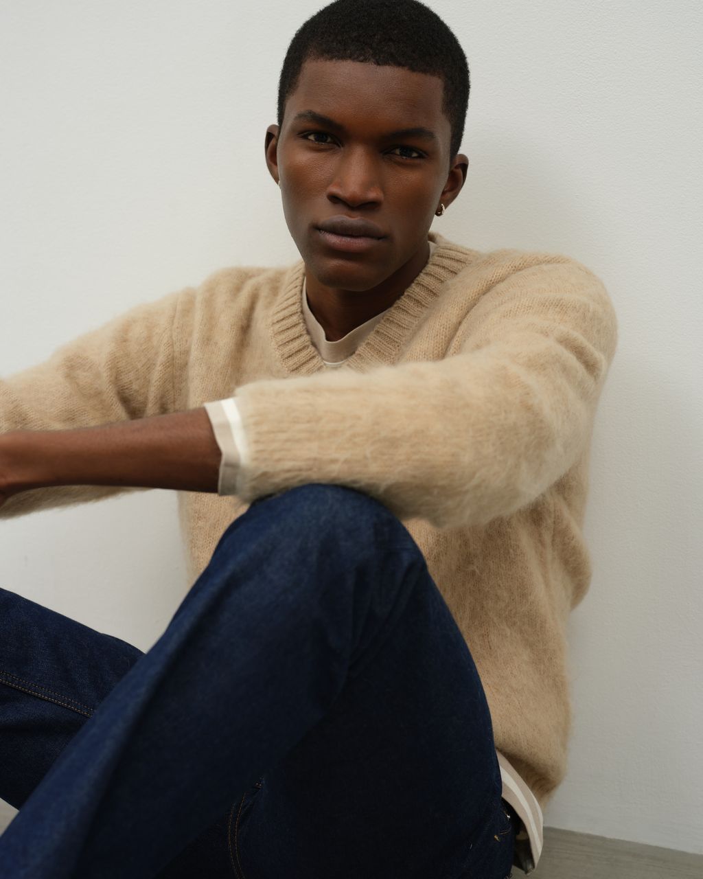 Fashion Week Paris Fall/Winter 2025 look 1 from the Maison Kitsuné collection 女装