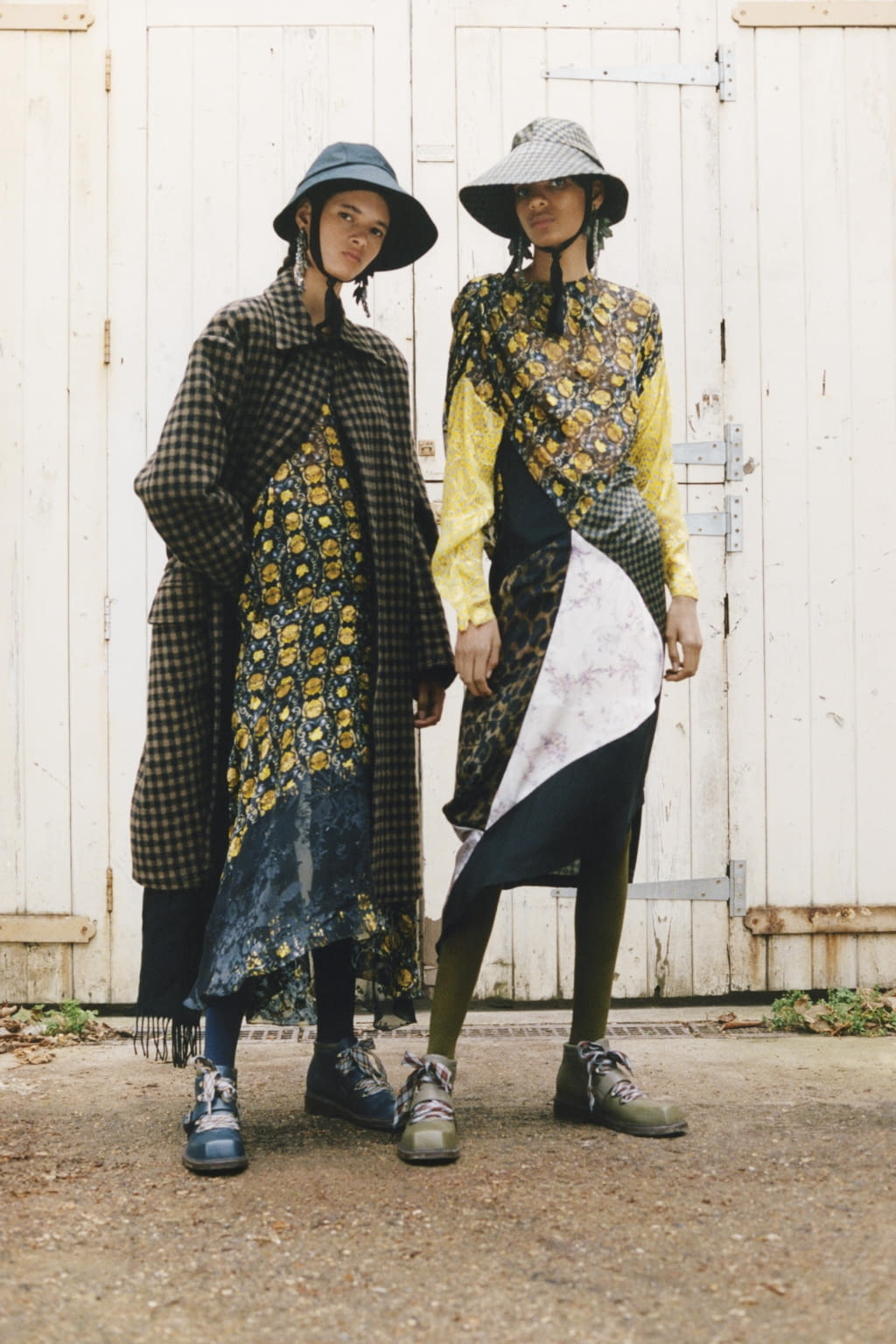 Fashion Week London Pre-Fall 2019 look 15 from the Preen by Thornton Bregazzi collection womenswear