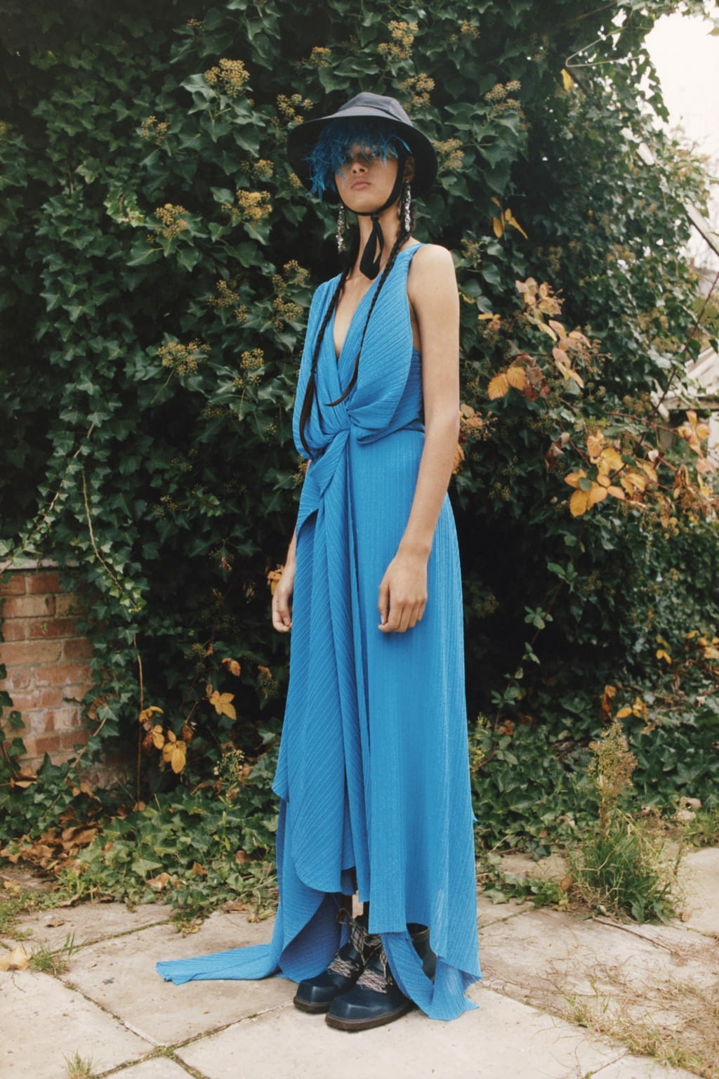 Fashion Week London Pre-Fall 2019 look 19 from the Preen by Thornton Bregazzi collection womenswear