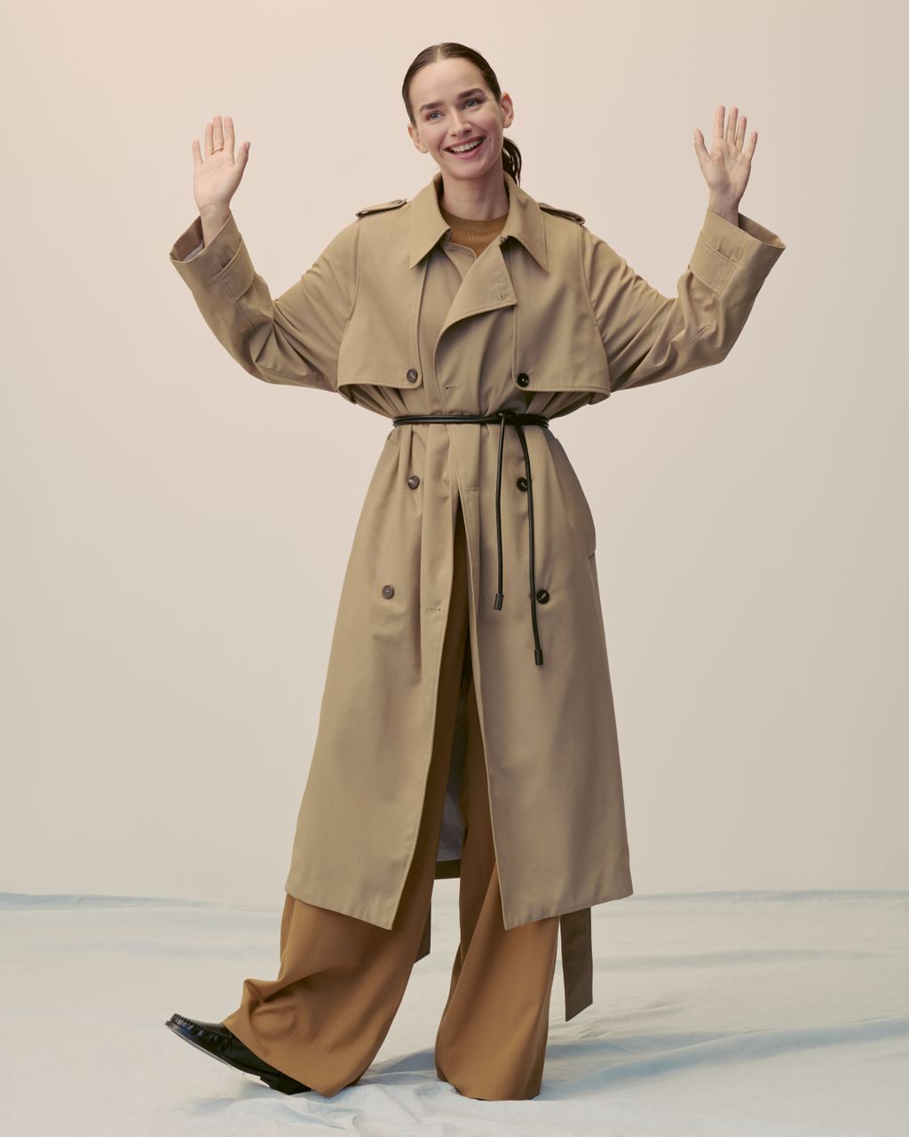 Fashion Week Paris Spring/Summer 2025 look 8 from the Eric Bompard collection womenswear