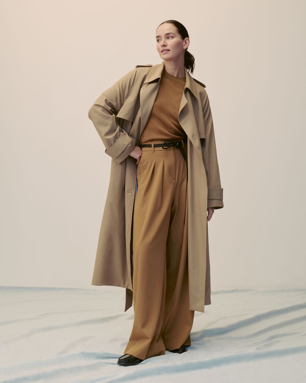 Fashion Week Paris Spring/Summer 2025 look 9 from the Eric Bompard collection womenswear