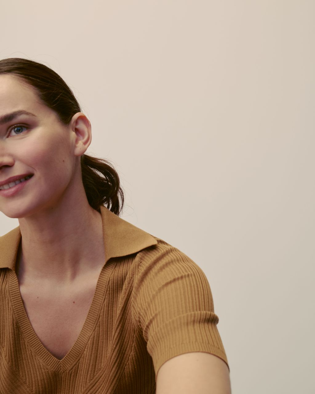 Fashion Week Paris Spring/Summer 2025 look 10 from the Eric Bompard collection womenswear